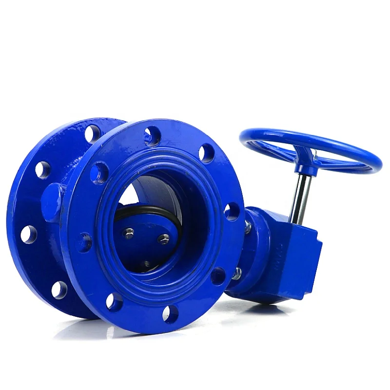 DN200 8 inch API 609 Metal Seated Ductile Iron Tri-Eccentric Flange Butterfly Valve