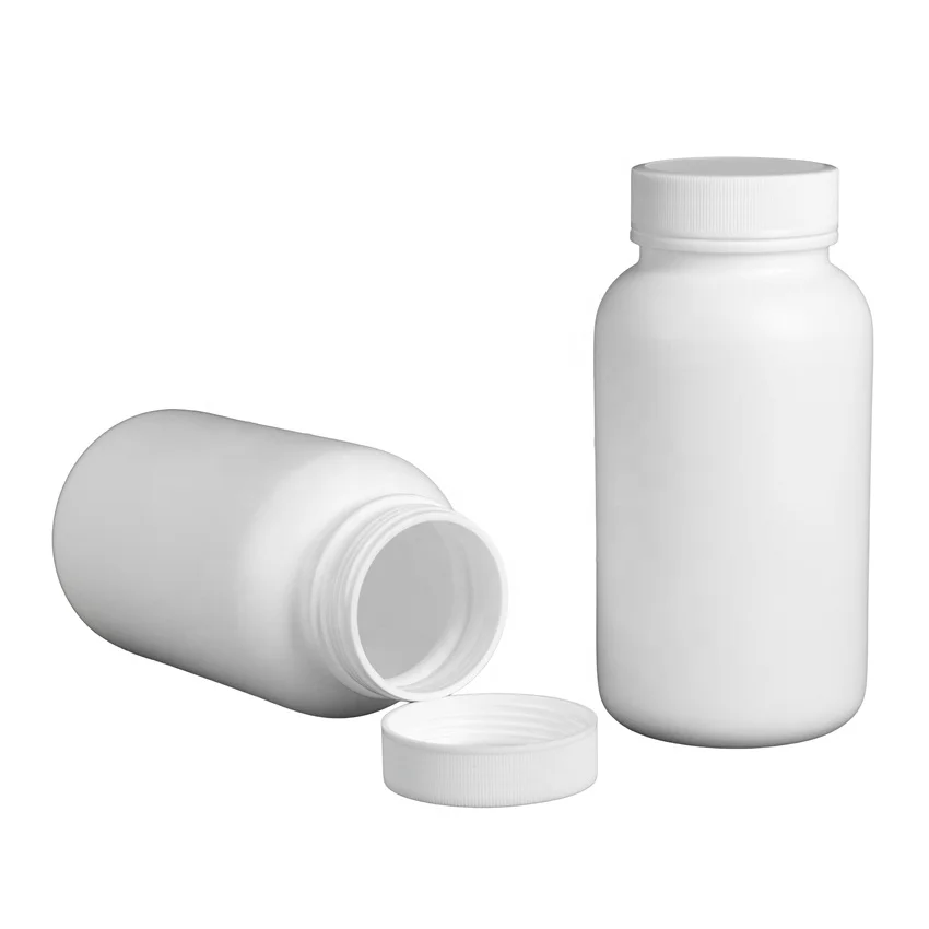 400ml pill plastic white bottles capsule plastic bottle health care product