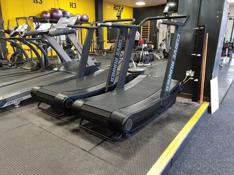 Woodway manual curved treadmill fitness running machine commercial gym equipment machine belt treadmill