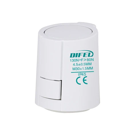 New Product Hydronic Manifold Accessories Electro Thermal Actuator For Heating Manifolds
