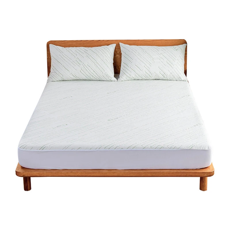 Водонепроницаемый дышащий защитный матрас Queen бесшумный Гладкий мягкий чехол для матраса премиум-класса глубокий карман