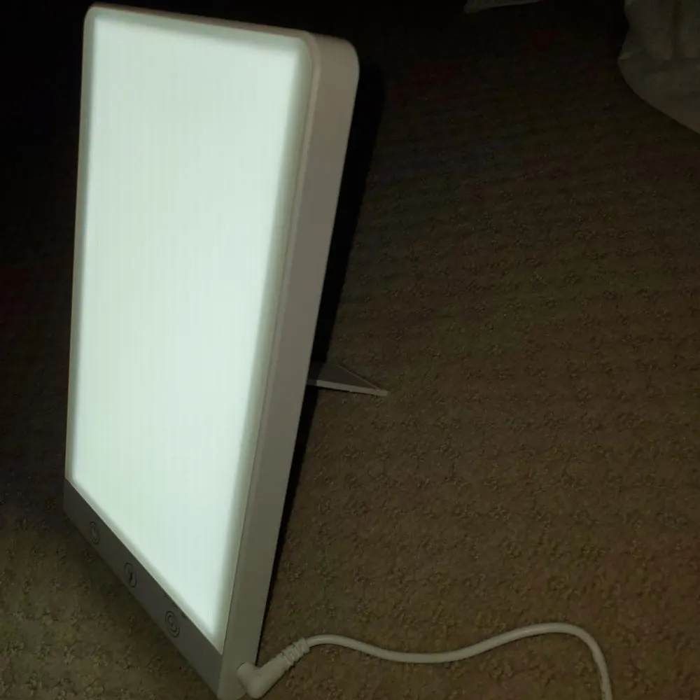 GQ-L1 Simulate 10000lux Daylight SAD Mood Light Therapy Lamp Bedroom DC 90 Touch Switch Table Lamps DC 5V Acceptable 50000 170