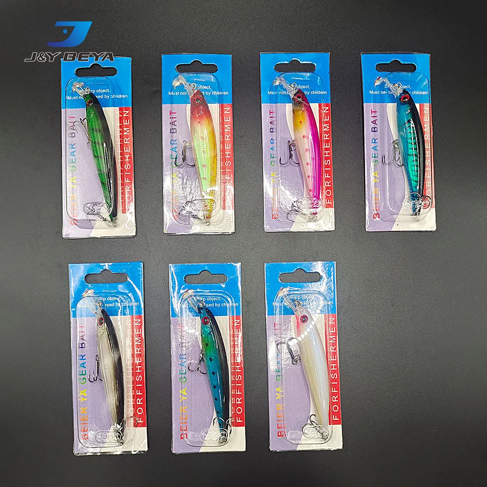 Freshwater fishing floating bait Hard plastic minnows Realistic bait