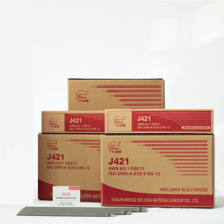 Tianjin Bridge Brand AWS A5.1E6013 welding electrode