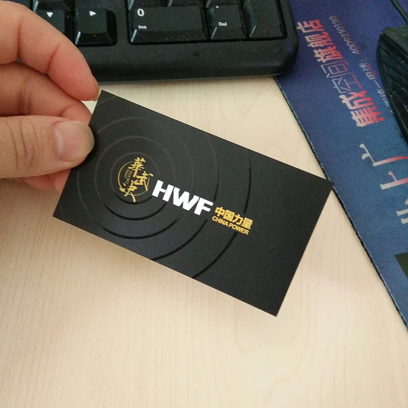 Оптовая продажа индивидуальная высечка визитная карточка необычная бумага особой формы роскошная