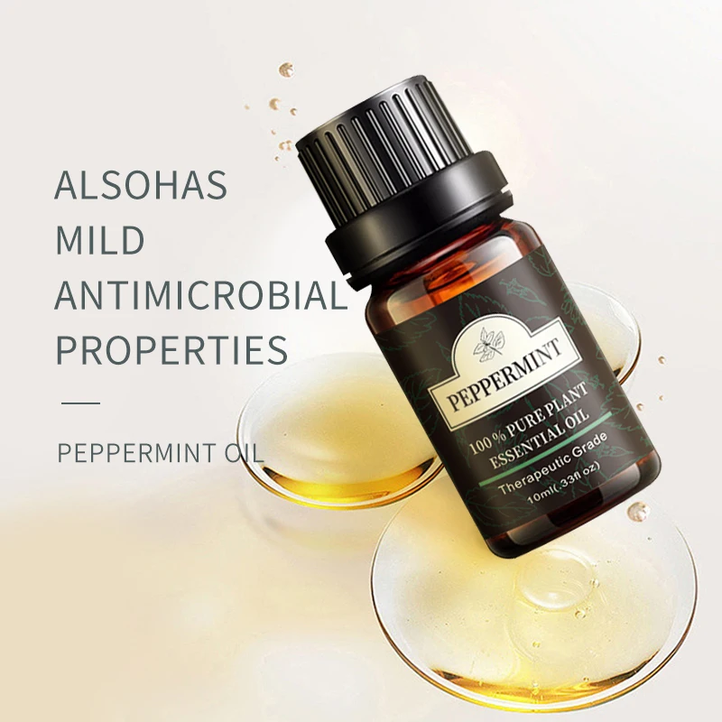 Peppermint essential oil new incense to purify the air Refreshing Organic Essential Oil 100% natural peppermint essential oil new