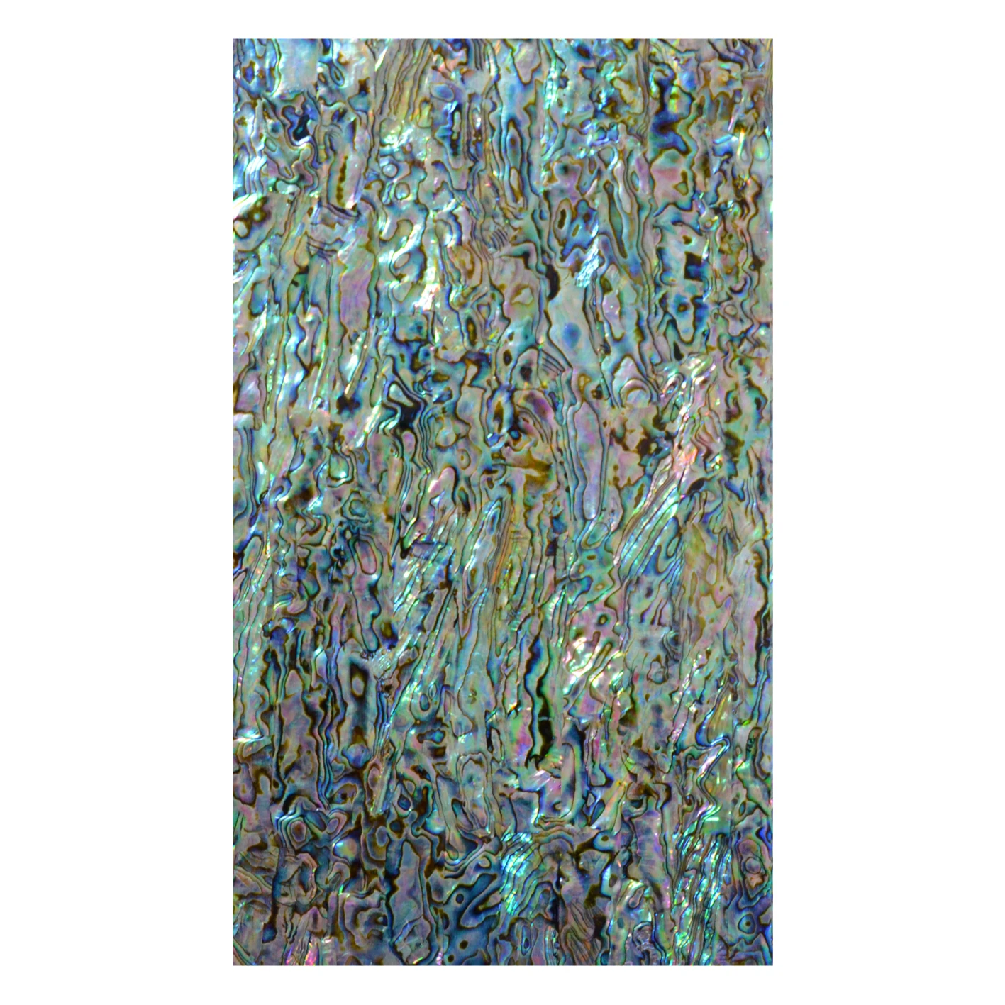 Customizable Mother of pearl shell veneer paua abalone paper laminate shell sheet DB-003