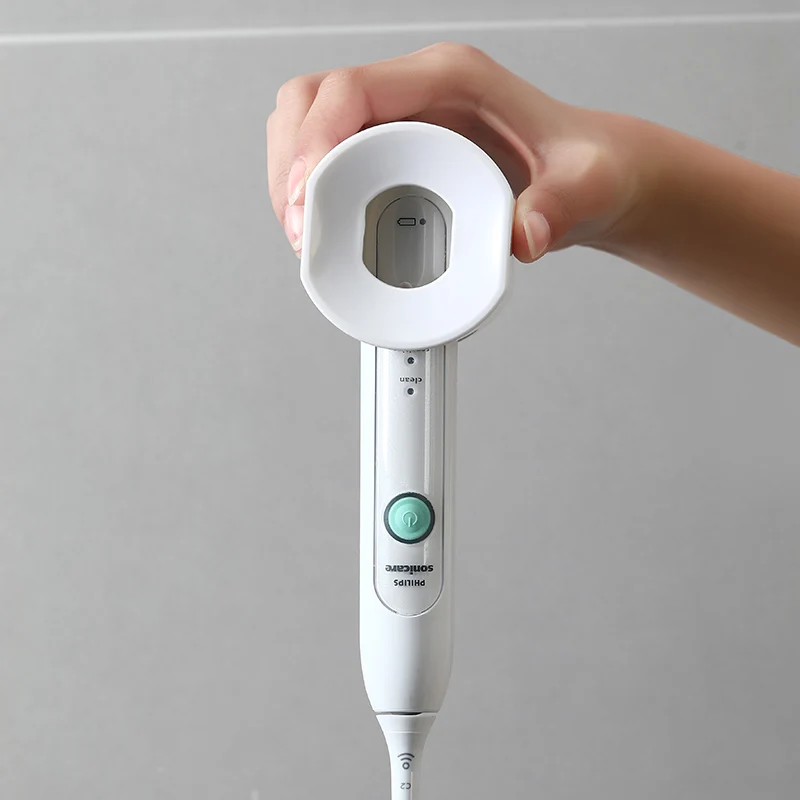 Лидер продаж Amazon, не пробиваемый клей 3 м, водонепроницаемый держатель для зубной щетки, самоклеящийся настенный держатель для электрической зубной щетки