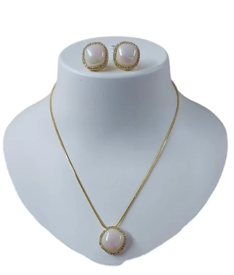 Beautiful Women Jewelry Single Line American Diamond Party wear  Designer Necklace Set Fashion Jewelry for women