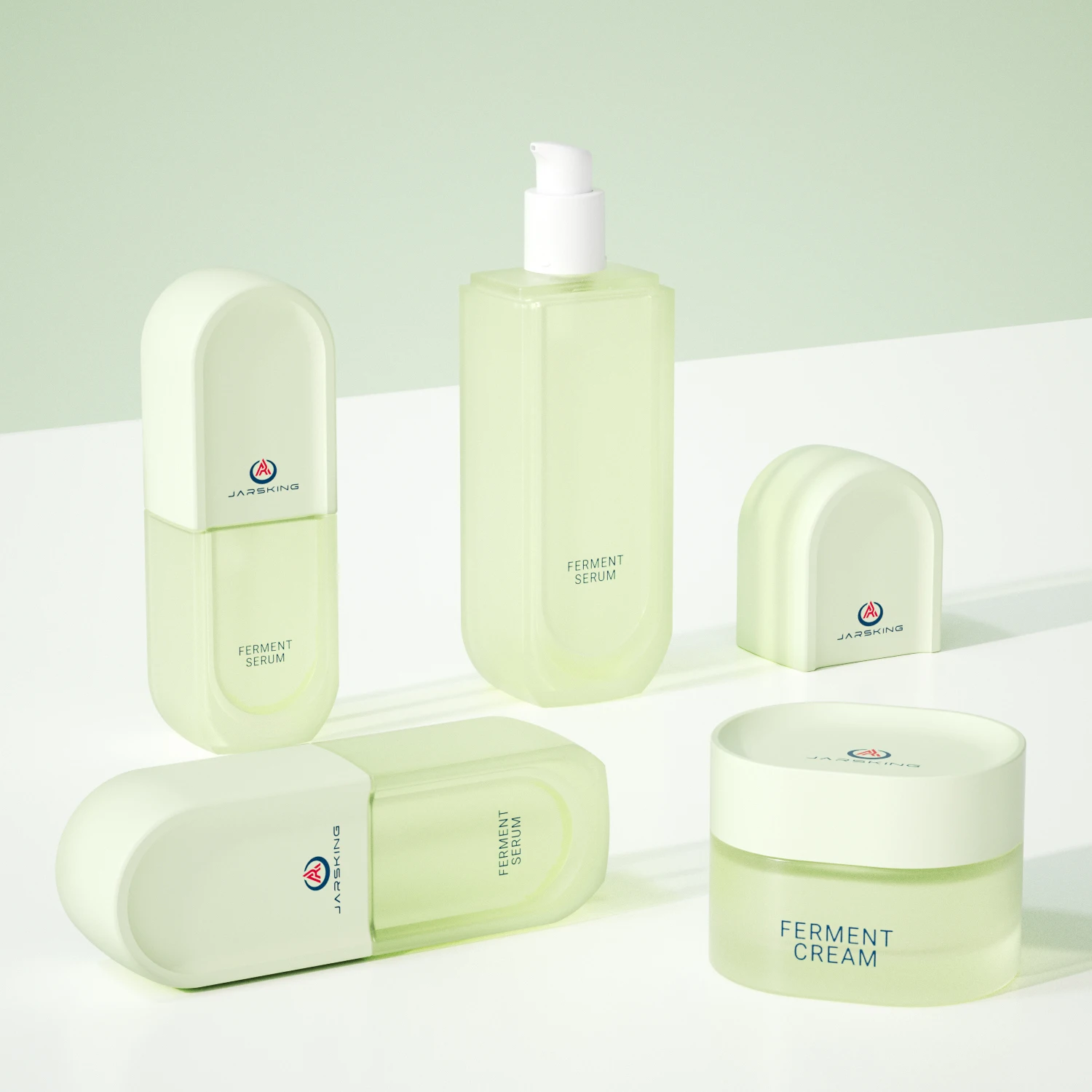 capsule shape 50 g 30 100 ml cream jar cosmetic container skin lightening oil beauty face oil serum pump bottle