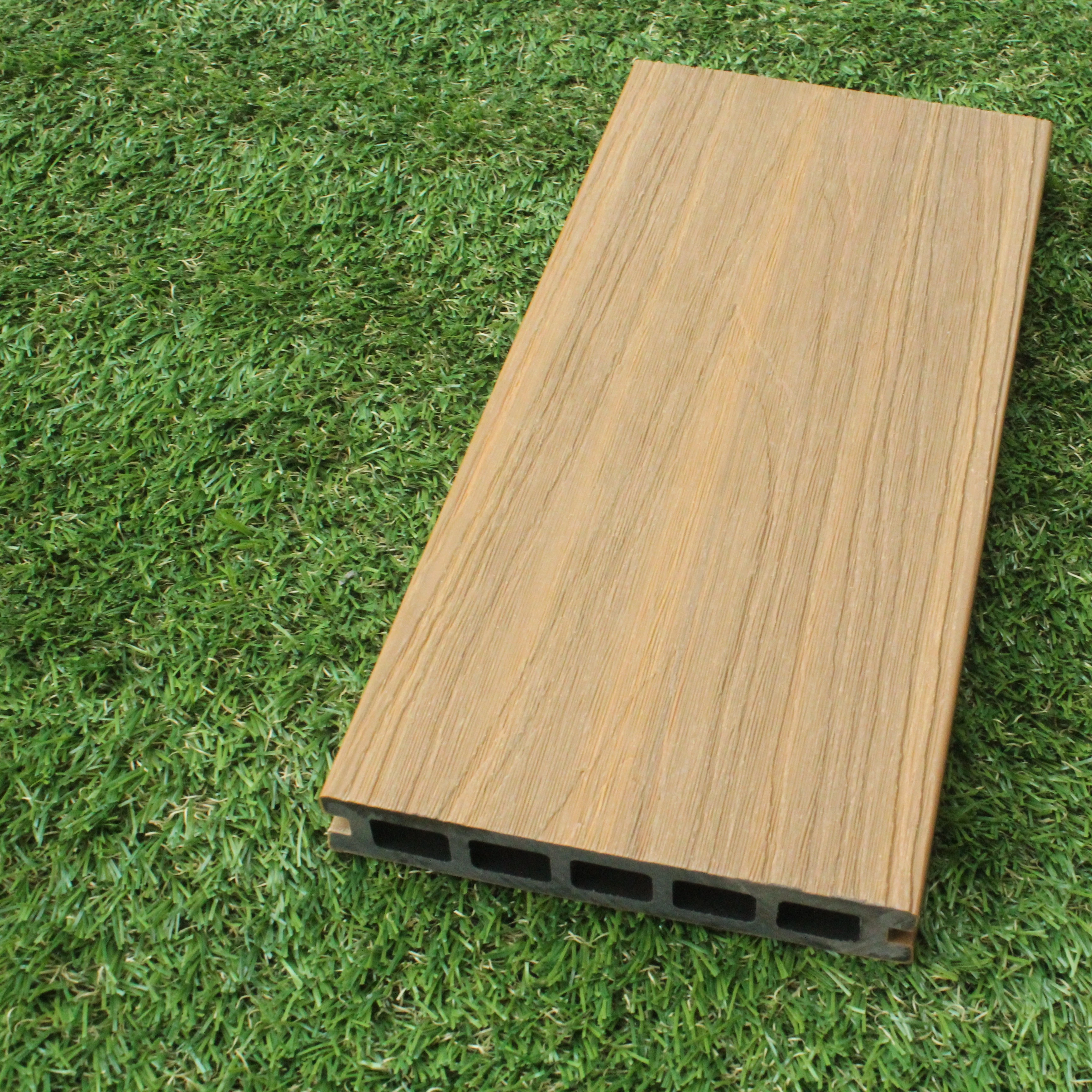 Natural Teak outdoor WPC decking outdoor Wood Floor For Garden Balcony Wooden Composite Floor
