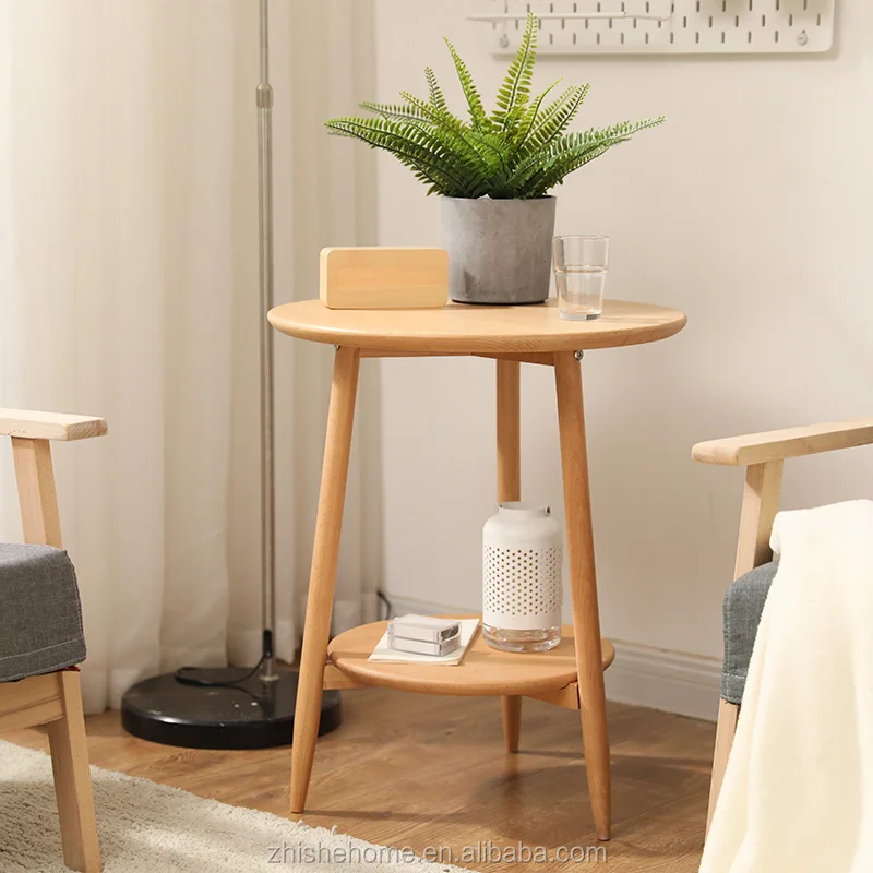 Modern Reception Deskround Coffee Console Tables Wooden Study Round Chair