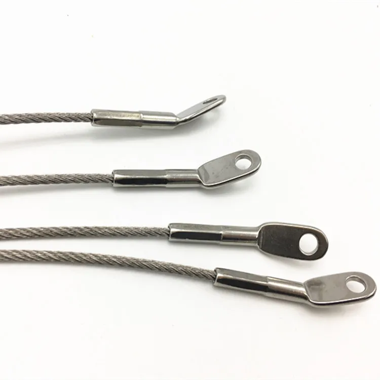 galvanized steel wire rope with eye terminal