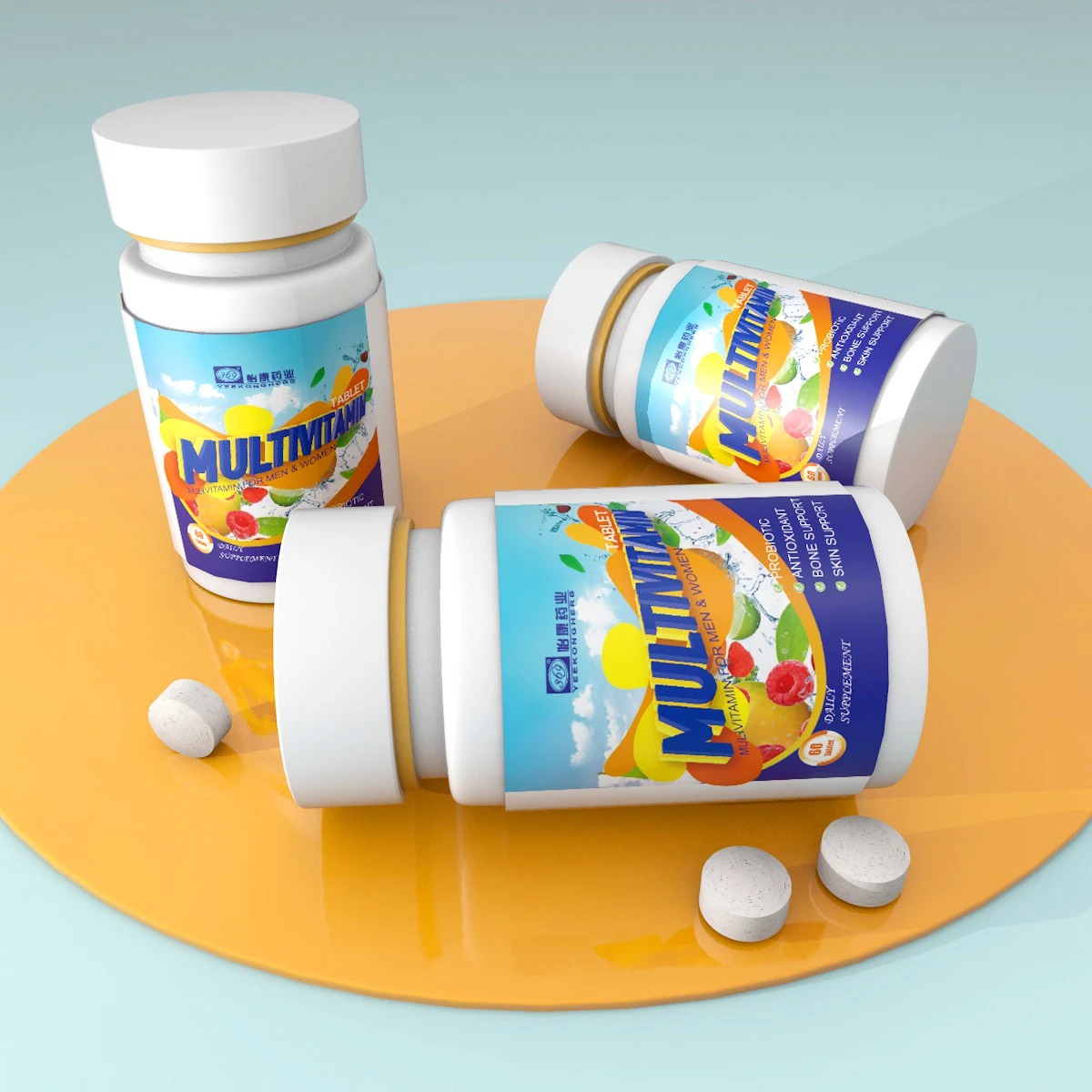 Multivitamin chewable tablets