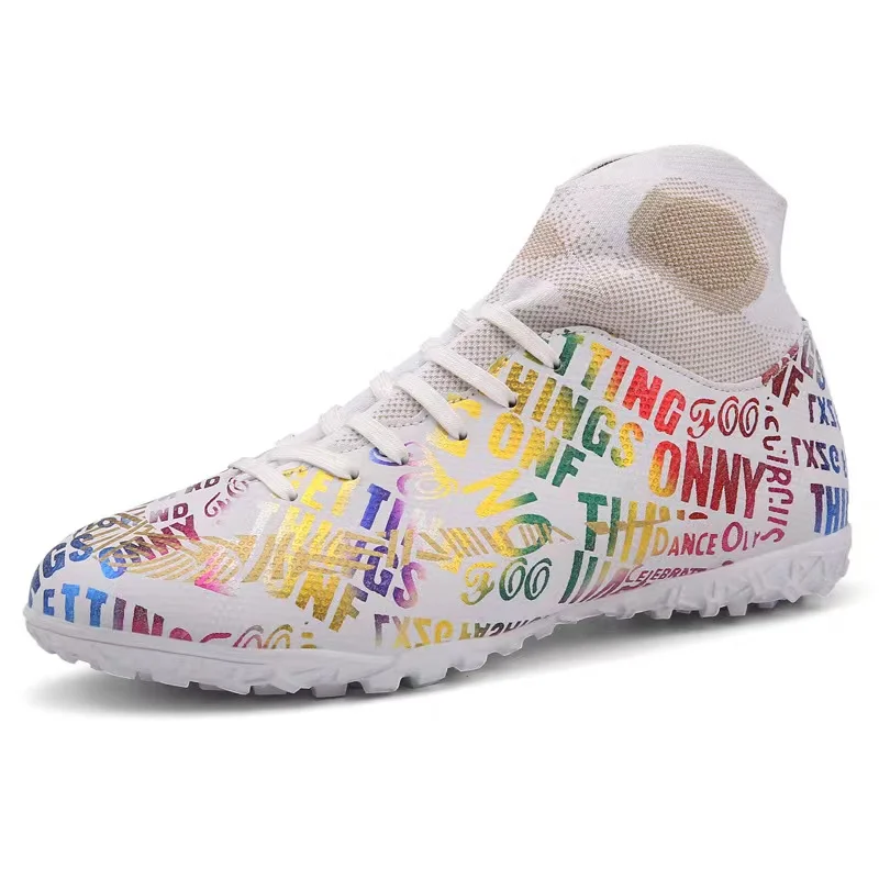 Factory Wholesale Football Cleats,Customize Luxury Man Mesh Sport Soccer Boots Shoes