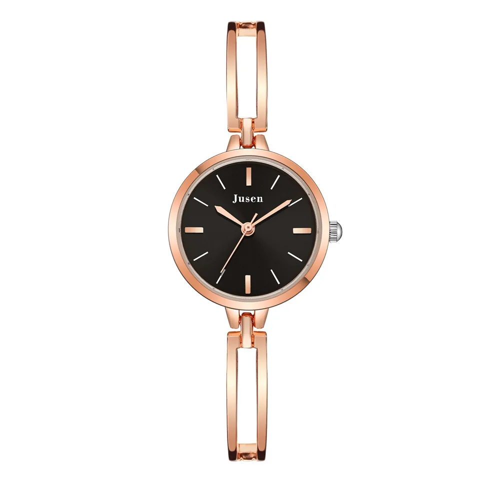 Fashion Sweet Stainless Steel Ladies Casual Watch Waterproof Quartz Bracelet Wrist Watch Women Girls Dress Watch Clock