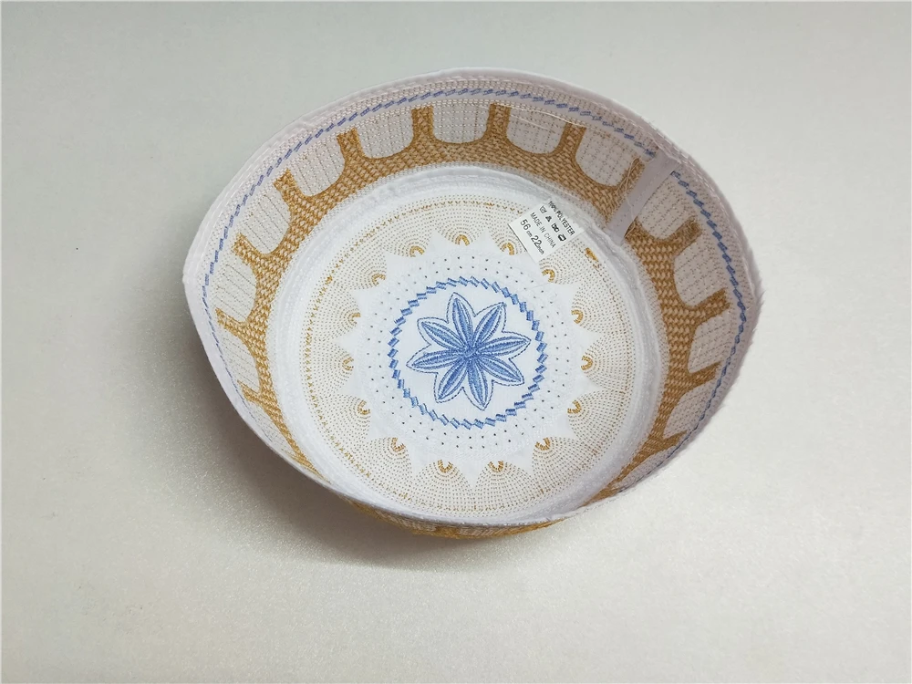 Hot Selling Wholesale Muslim Arabian Islamic Prayer Hats Ramadan Eid Gift Omani Turkish Hat Prayer Hat  Headwear