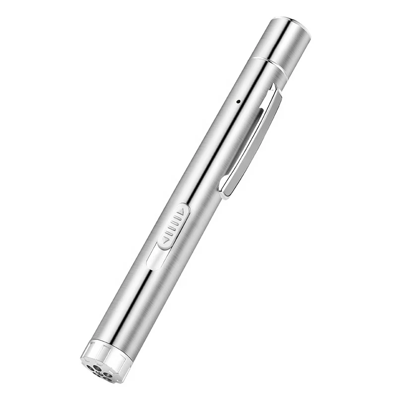 
2021 Hot Sale USB Rechargeable Cat Interactive Toys 5 in 1 Functions Pet Training Tool Red Laser pointer 