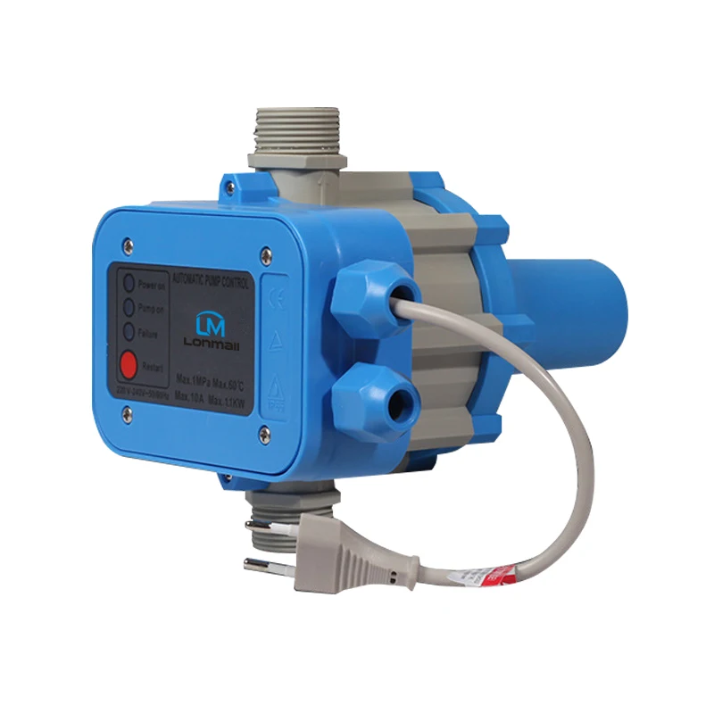 
industrial automatic LED display pressure control switch for water pump 1.1KW Flow switch 
