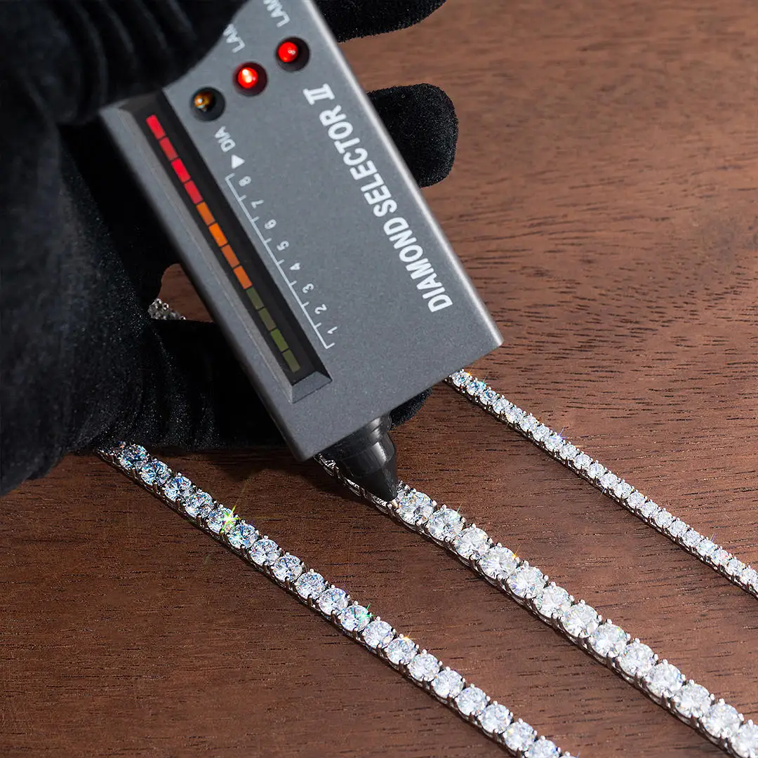 wholesale tennis bracelets Hip Hop Style Luxury Custom Jewelry Diamond Iced out Tennis Diamond Bracelet moissanite jewelry