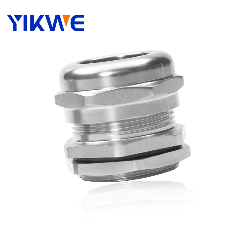 Кабельная втулка хорошего качества, водонепроницаемая M PG резьба, кабельная Втулка из нержавеющей стали m50 m20, вход кабеля 19 мм