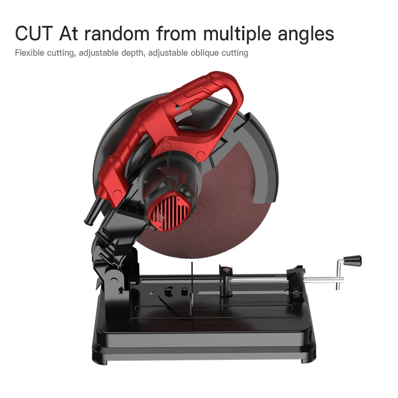 metal chop saw Circular Saw Brushless Chop Saw For Cutting Metal Heavy Duty Dry Cutting Saw High Speed Miter Saw
