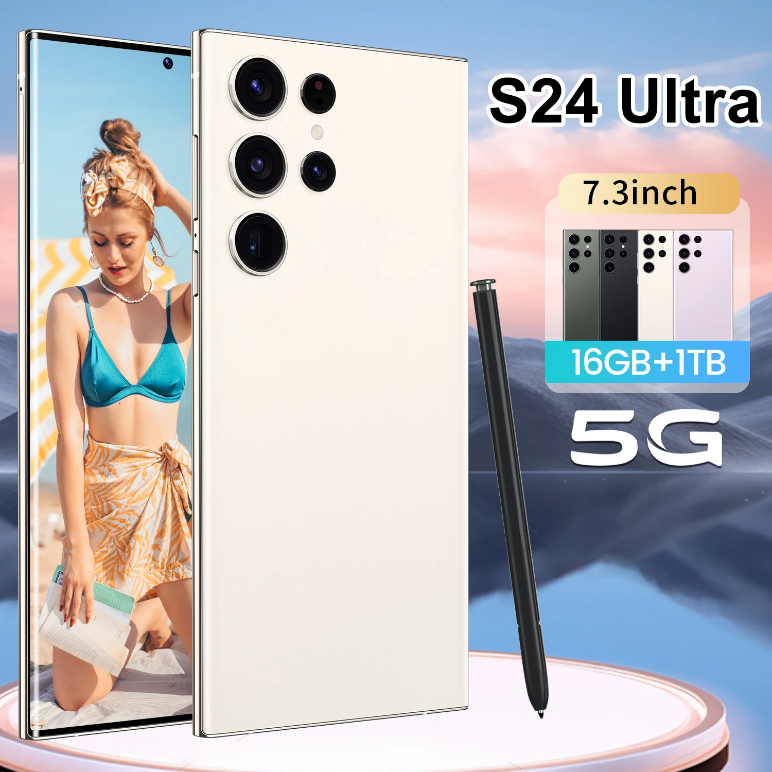 High Quality S24 Ultra Buy Mobile Phones 16GB+1TB Mobile Cell Phone Shopping Mobile Phone 5G Smartphone