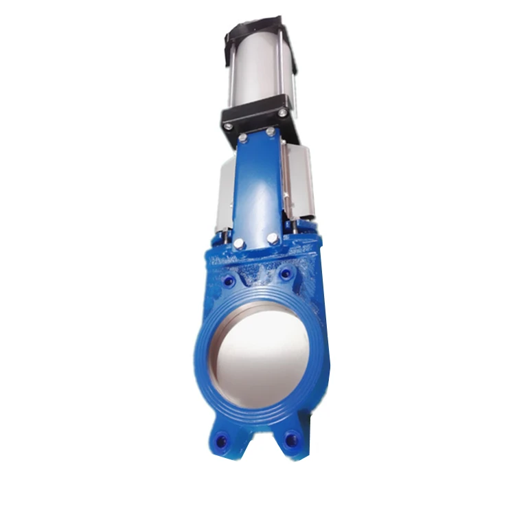 Direct Factory Sales Lug Type Stainless Steel Pneumatic Knife Gate Valve Water Hydraulic Control Oil Medium General China