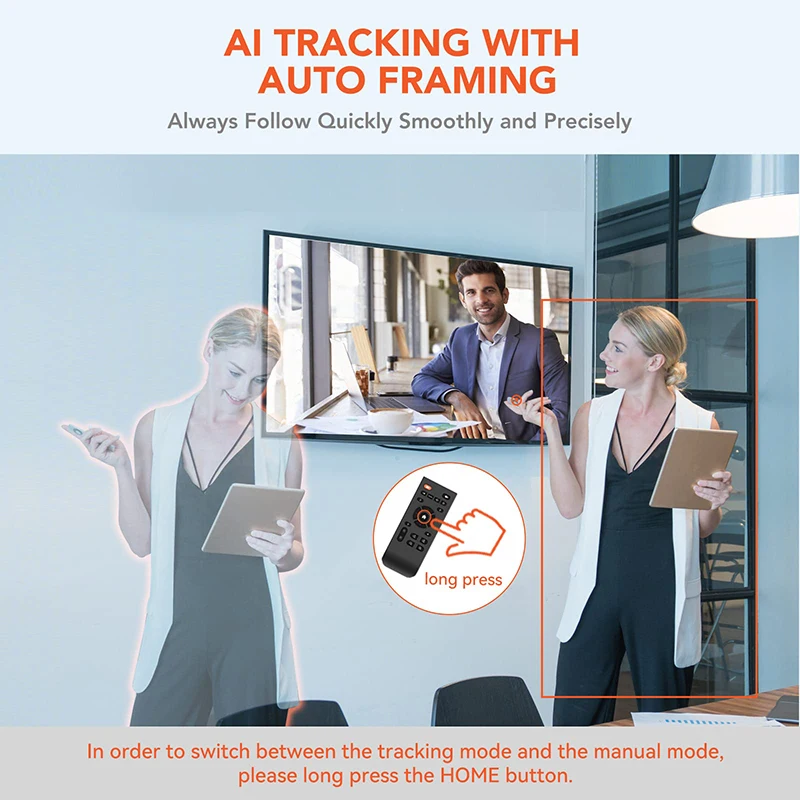 Nuroum New Arrivals 5x Zoom Smart Tracking 1080p Webcam, Streaming Usb Cameras 1080p Ptz Video Conference