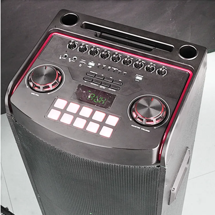 LINGE12 дюймовая горячая Распродажа partybox 1000 Колонка TWS Bluetooth аудио тележка акустическая система с J B L пламенным