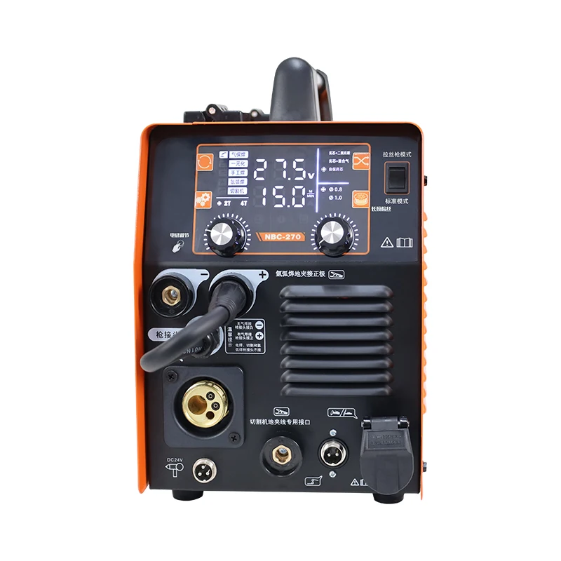 160Amp 220V 380V dual voltage portable CO2 no gas gasless MIG/MMA/TIG/CUT welding machine 5 in 1 multifunctional welders