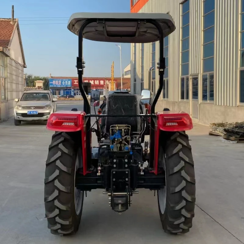 Китайский маленький трактор мощностью 80 л.с. 804 90 904 4WD с двигателем YTO и кабиной C