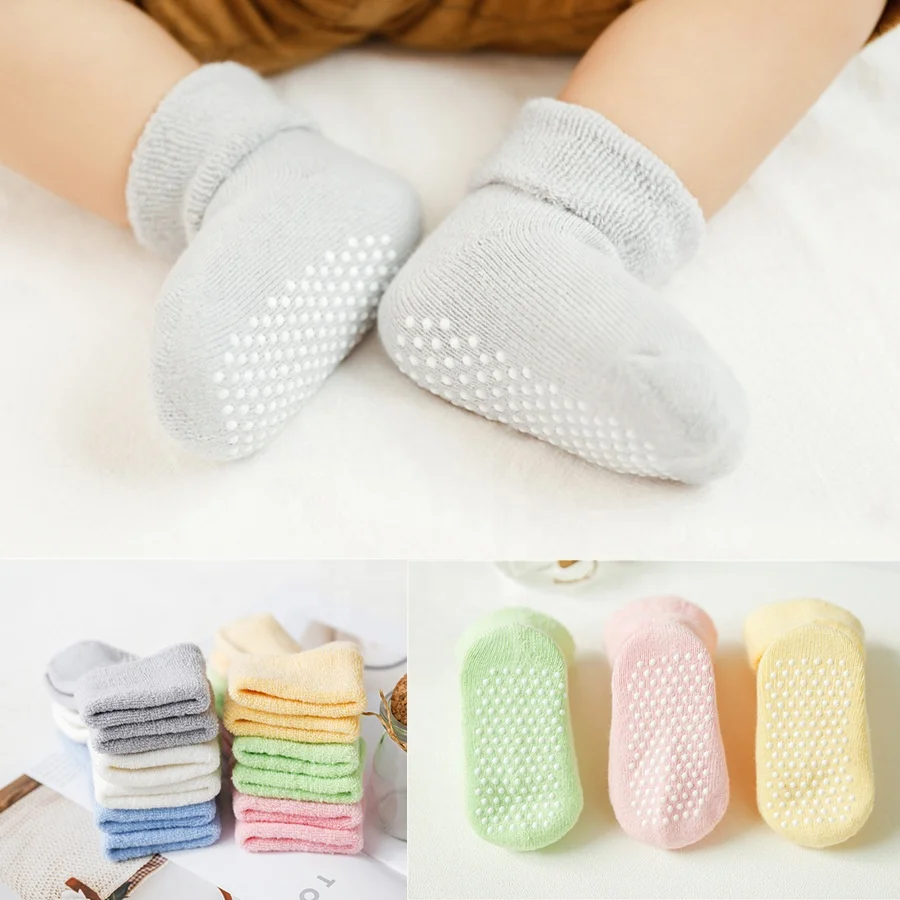 Wholesale Rubber Sole Newborn Baby Sock Shoes Custom Baby Socks