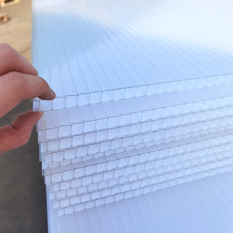 Horticultural Polycarbonate Sheet clear panels greenhouse 6mm / 8mm