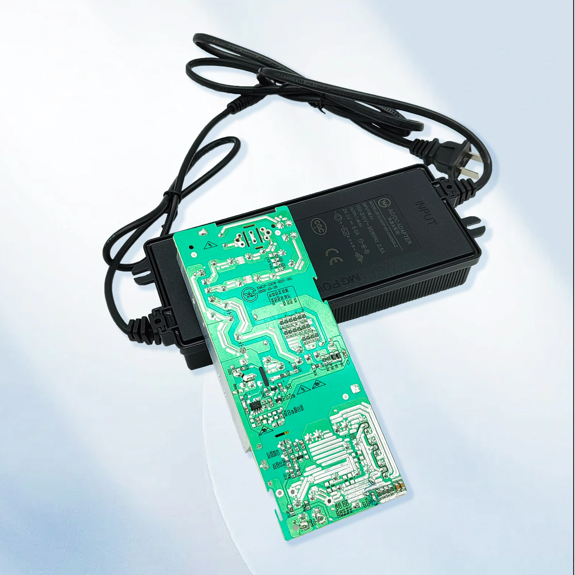 24 volt 5A desktop power adapter with UK plug with water resistance for water purifier parts