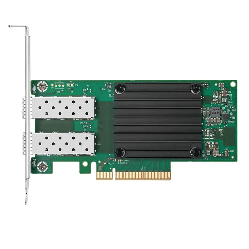 Mellanox MCX4121A-ACAT ConnectX-4 Lx EN Network Interface Card, 25GbE Dual-Port SFP28, PCIe3.0 x 8, Tall&Short Bracket