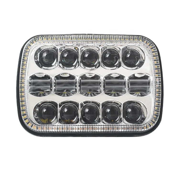 ASEND авто Led белый янтарь 5x7 4WD автомобиля интимные аксессуары замена прямоугольник фар хорошее