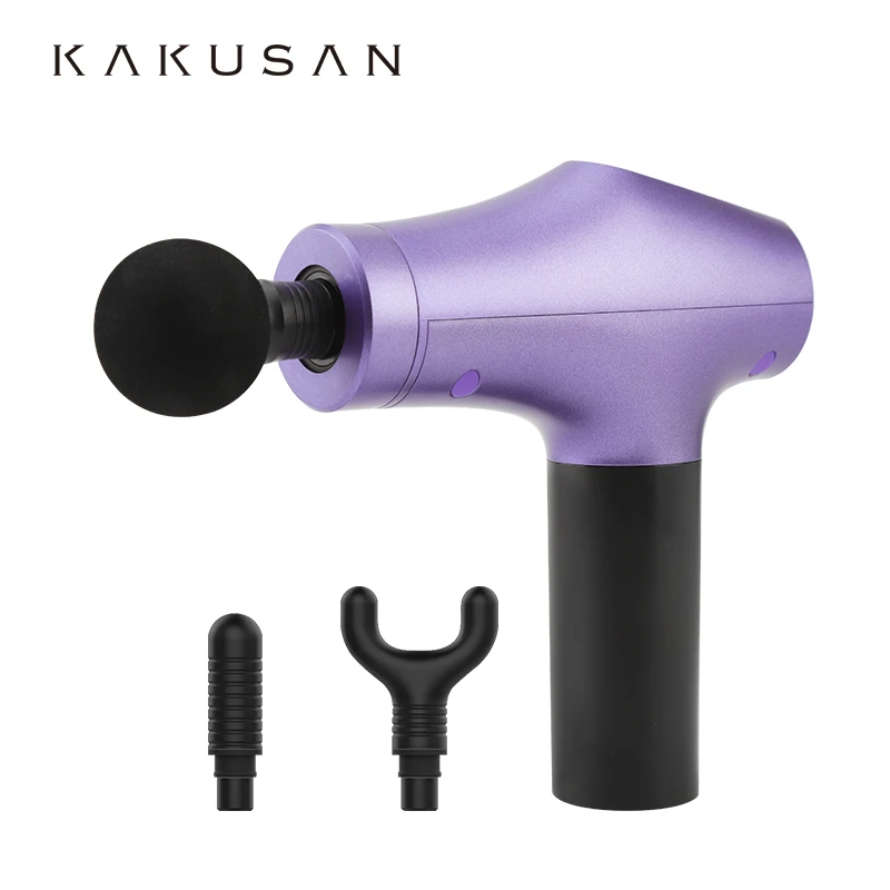 KKS premium sports handle wireless body electric vibrating fascial rotating muscle massage gun