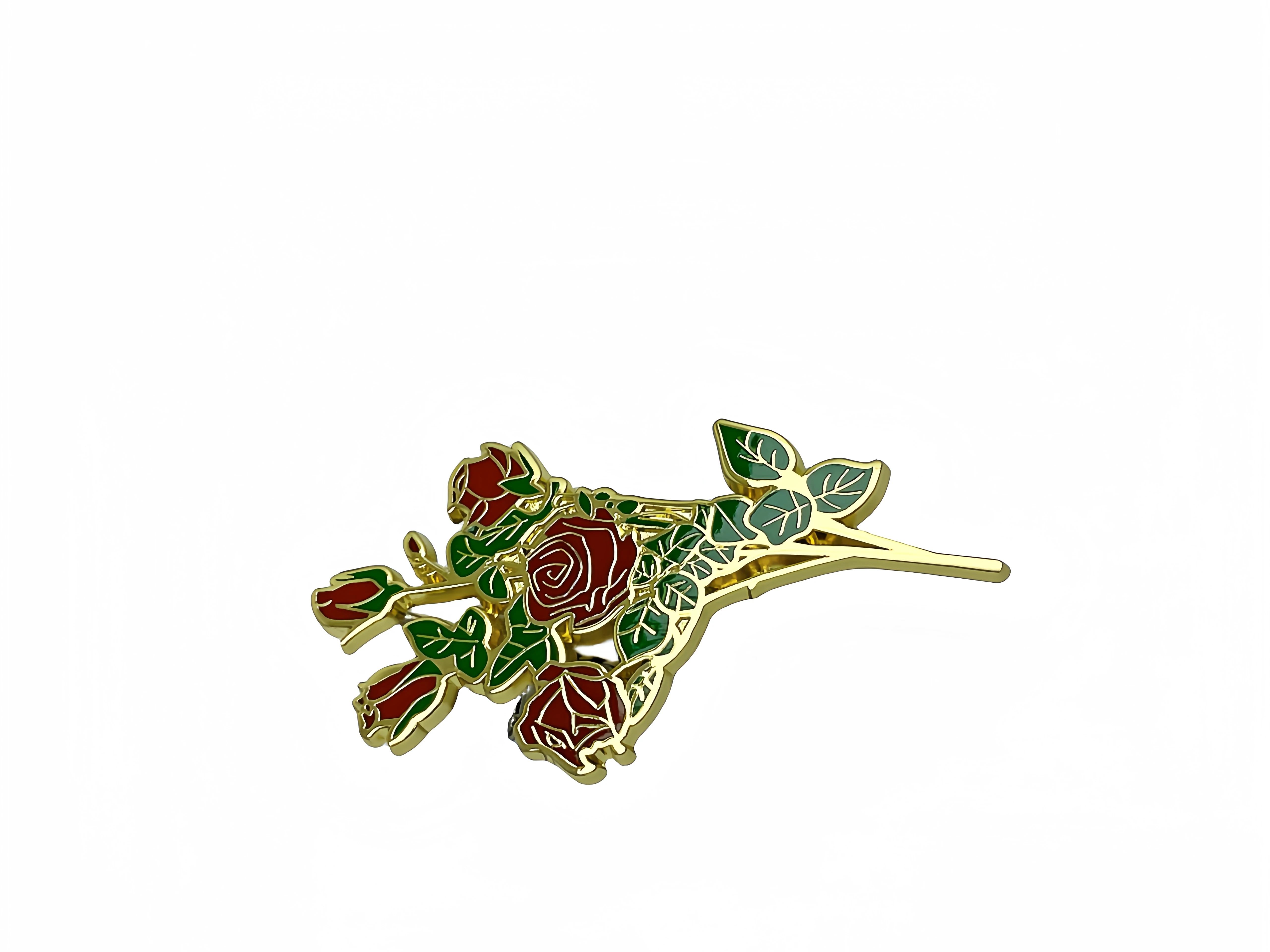 Manufacturer Quality Soft Enamel Grass Tree Leaf Plant Shrub Lapel Pin Customize Weed Enamel Pin