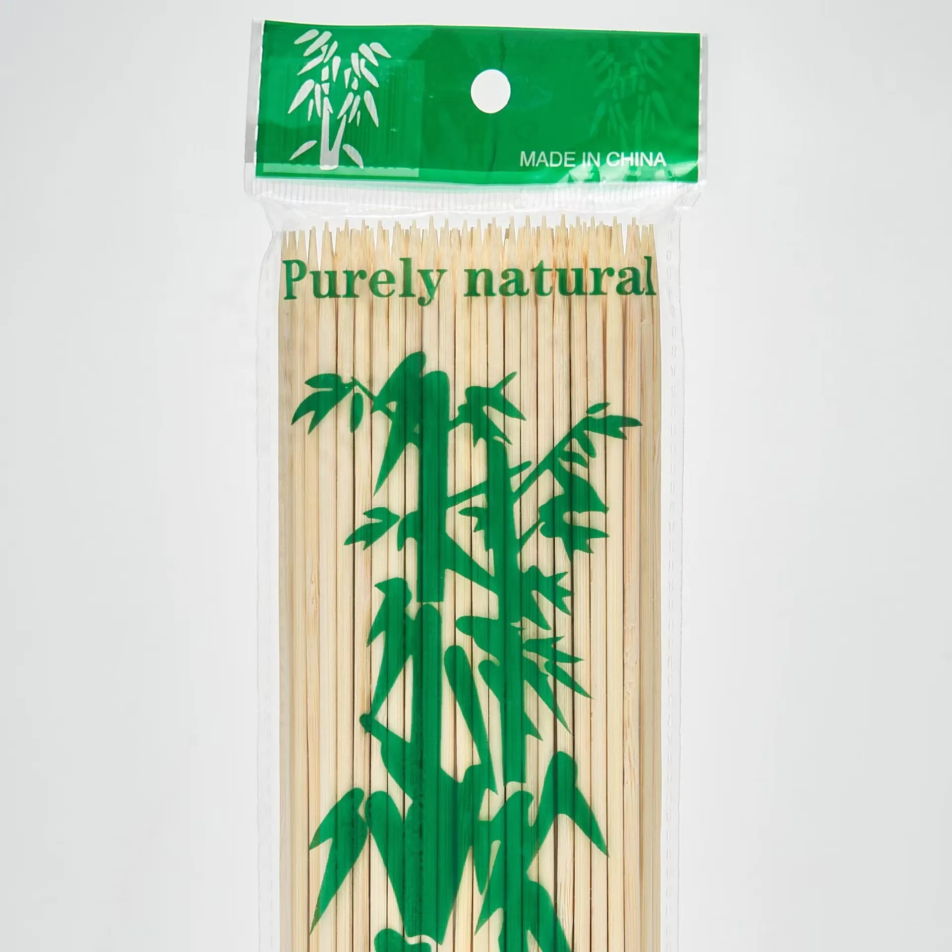 Wholesale 30cm 40cm 50cm Barbecue Roasting Kabob Beef Disposable Bamboo Skewer Sticks