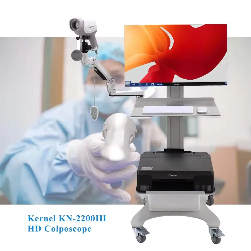 Kernel CCD 3.27 million Pixels Medical Digital Colposcope for Gynecology KN-2200IH