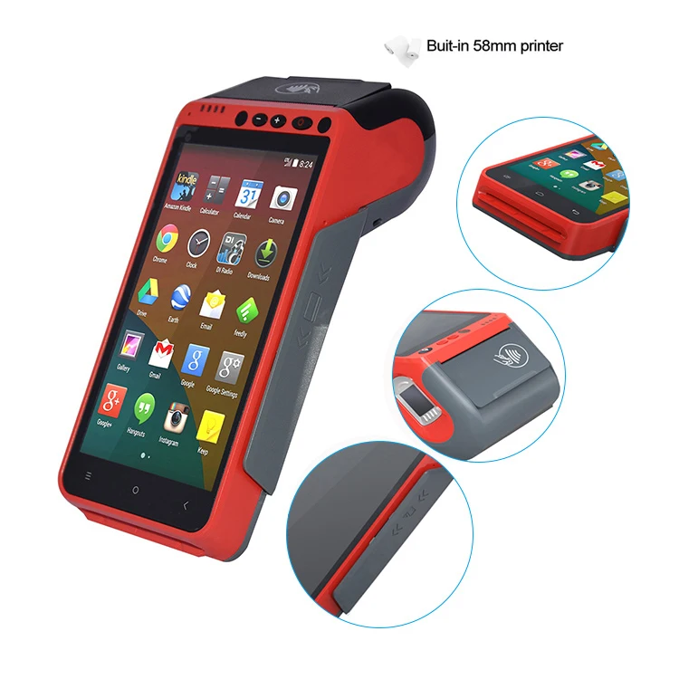 Все в одном POS 4G nfc rfid портативный мини pos-терминал HCC-Z100