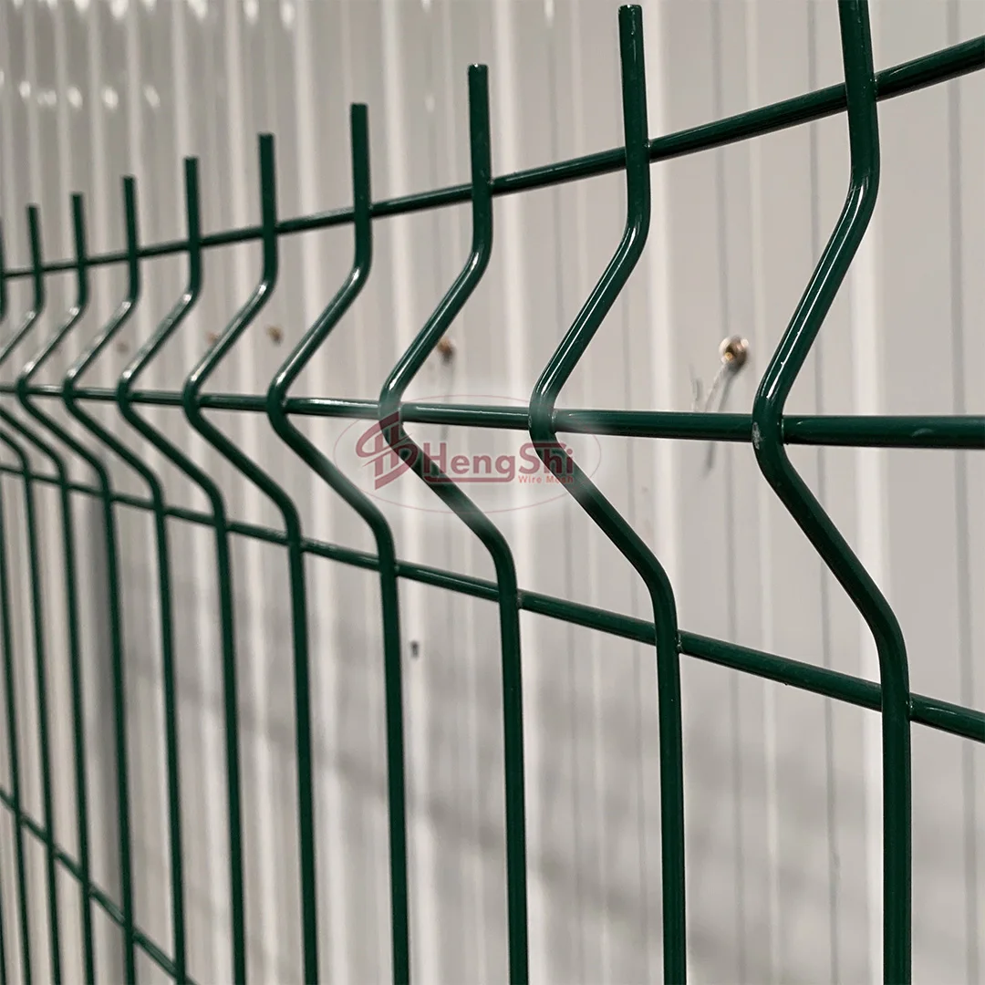 3d Curved Metal Fence Pvc Coated Welded Mesh For Garden