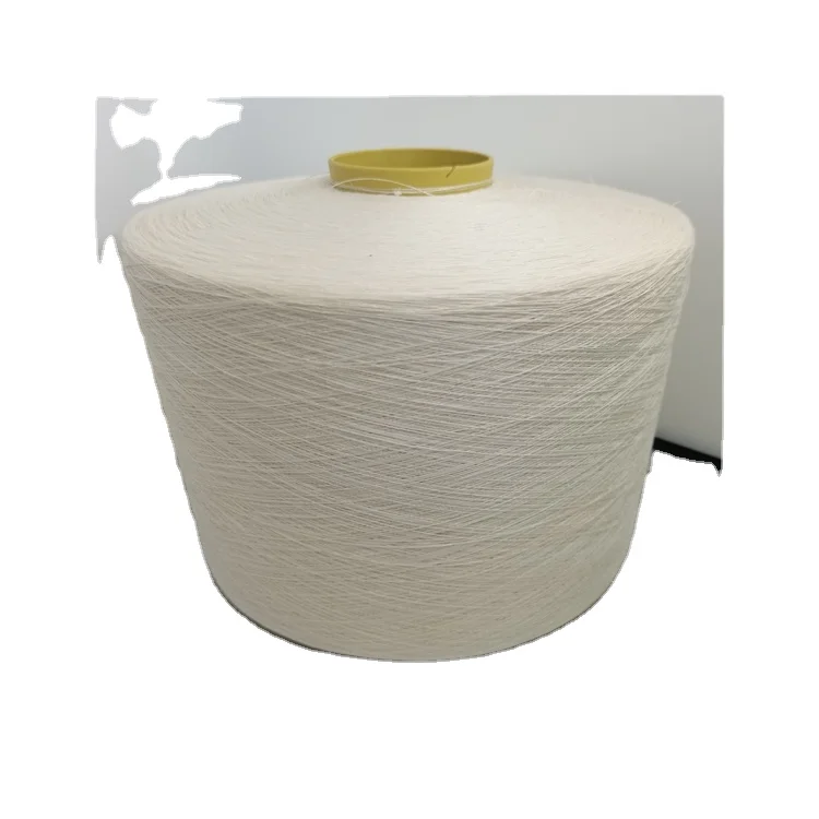 New Product Bleached Spun Wet Belgian Yama Wool Viscose Linen Blended Yarns
