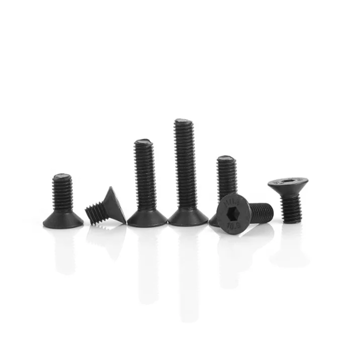 Screw Manufacturer 1/2 inch black CS Hex Socket Csk Head Countersunk Head Cap Screw