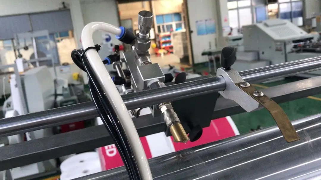 Automatic High Speed Square Bottom Food Bag Making Machine With one line Printing shopping bag