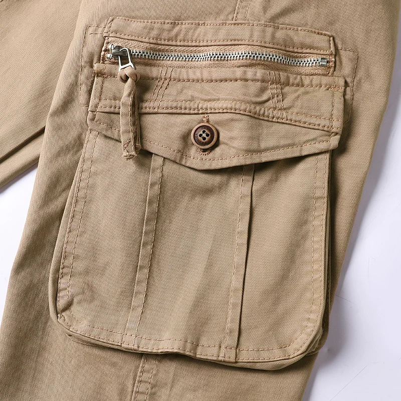 B1641  man fashion elastic waist  casual tactical joggers military pants techwear pantalon outdoor plus size joggers cargo pants