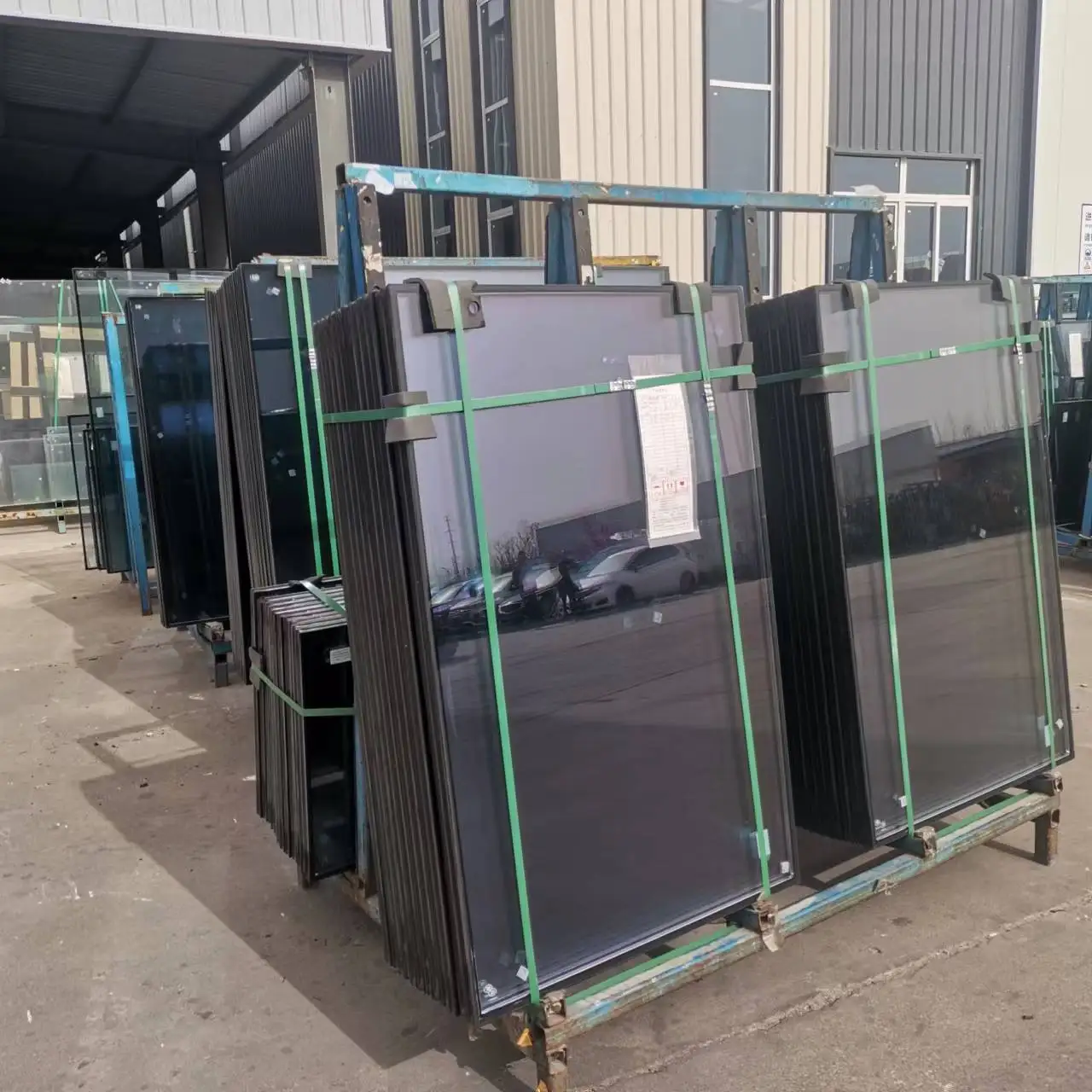 Hollow Insulated Building Facade Glass, Greenhouse Tempered Insulating Glass Panels, Double Glazing Glass