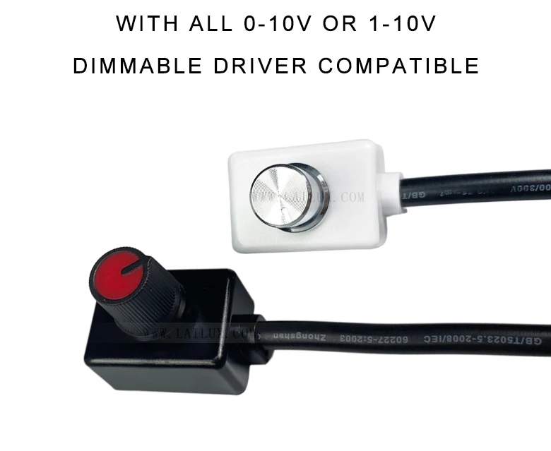 DC0-10V Mini Ultra-small Grow plant light Dimmer Knob Electronic Potentiometer Passive Dimmable LED driver Dimmers