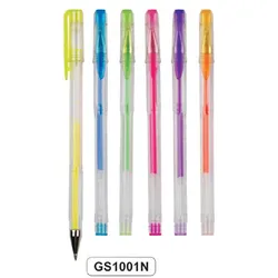 2021 Factory Wholesale Custom Translucent Barrel Candy Color Gel Ink Pens